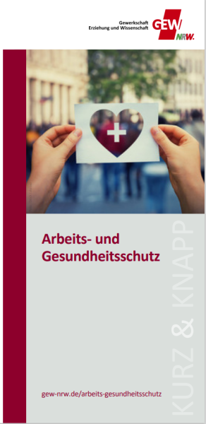 Flyer "Arbeits- und Gesundheitsschutz" (50 Stück)