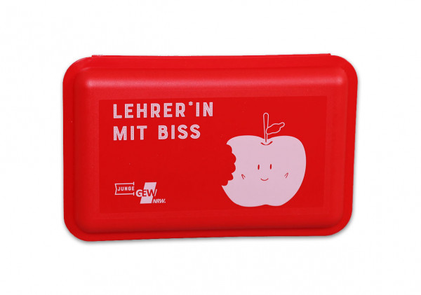 Frühstücksbox "Lehrer*in mit Biss" (20 Stück)